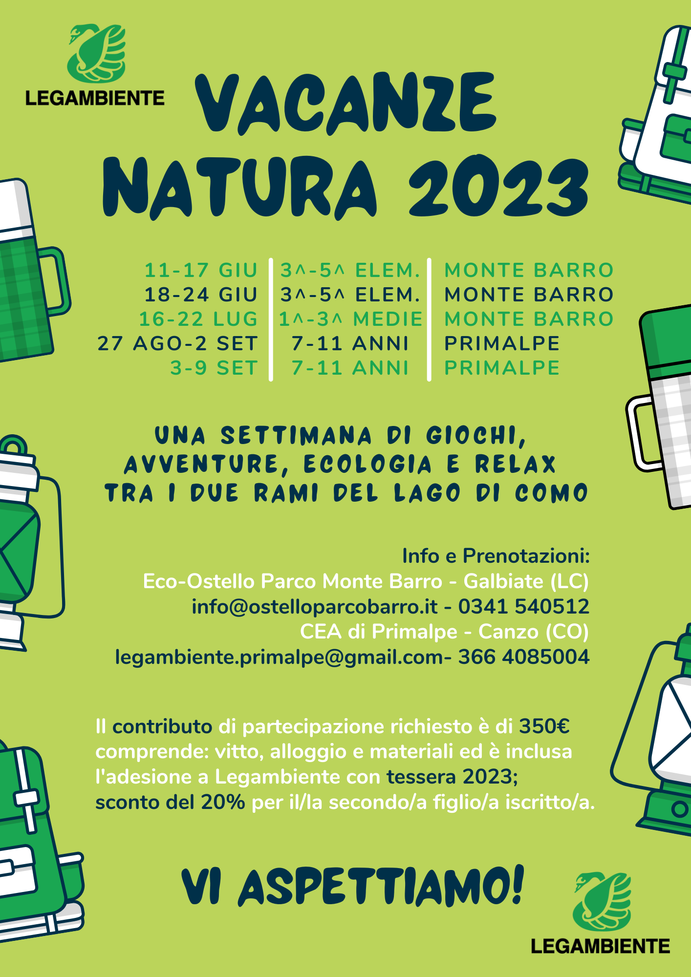 Un'estate nel verde